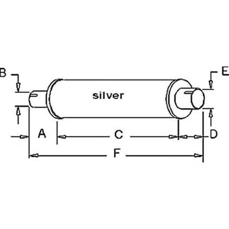 Aftermarket New Muffler Fits Case-IH Tractor Models 330 340 460 504 560 + 371039R92